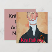 Rivierkreeftenfeest, Kräftskiva, Scandinavië Kaart (Voorkant / Achterkant)