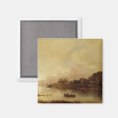 rivierlandschap magneet (Voorkant / Achterkant)