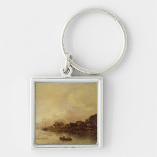rivierlandschap sleutelhanger