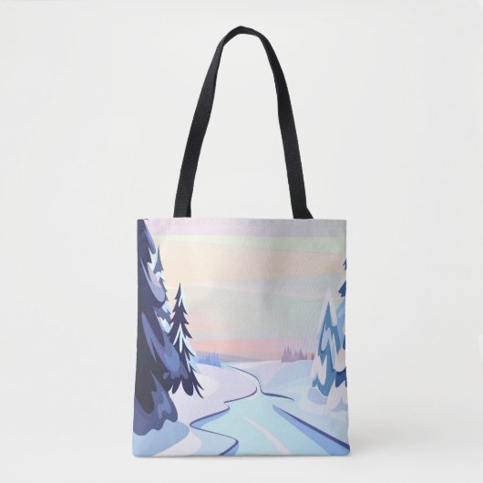 rivierlandschap tote bag (Voorkant)