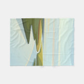 Rivierlandschappen Fleece Deken (Voorkant (Horizontaal))