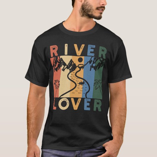 Rivierliefhebber T-shirt (Voorkant)