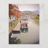 Rivieroever Kyoto Briefkaart (Voorkant)