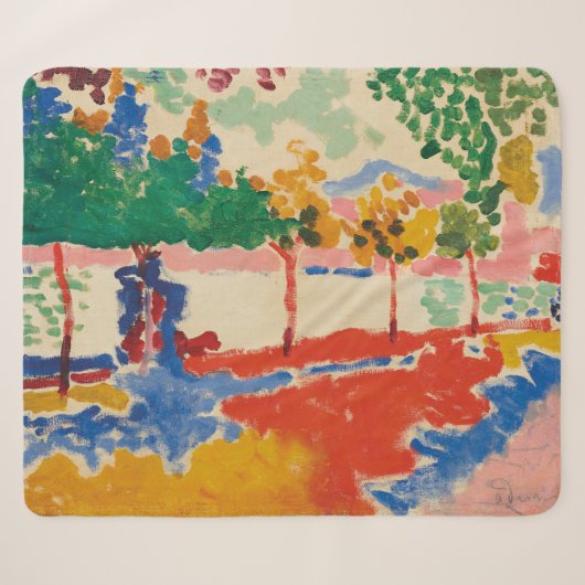 Rivieroevers | Andre Derain | Sherpa Deken (Voorkant (horizontaal))