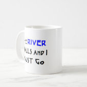 rivieroproepen koffiemok (Voorkant links)