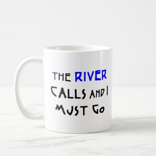 rivieroproepen koffiemok (Links)