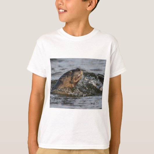rivierotter t-shirt (Voorkant)