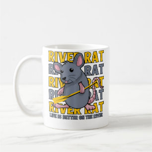 Rivierrat Muis Knaagdier Leven Is Beter Op De Rivi Koffiemok