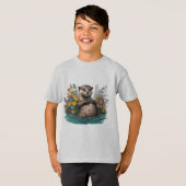 Rivierrit T-shirt (Voorkant volledig)