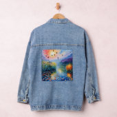 rivierscène met heteluchtballonnen denim jacket (Hangar)