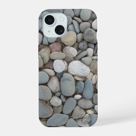 Rivierstenen Herfstpatronen iPhone 15 Case (Achterkant)