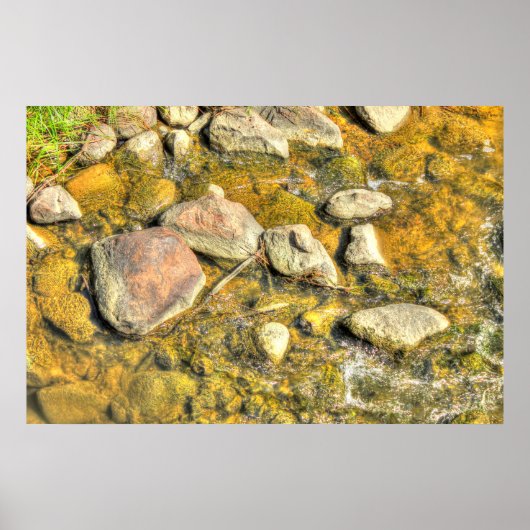 Rivierstenen Poster (Voorkant)