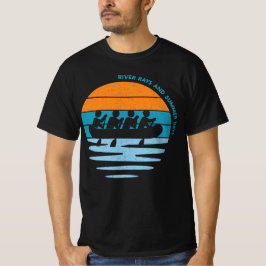 Rivierstralen en zomerdagen t-shirt