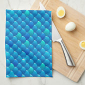 riviervisschalen theedoek (Quarter Fold)