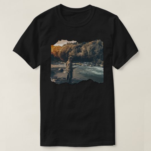 Riviervissen T-shirt (Design voorkant)