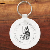 Riviervissers Sleutelhanger (Voorkant)