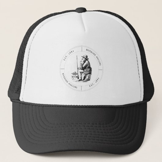 Riviervissers Trucker Pet (Voorkant)