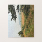 Riviervloed aan de Kaap Blanco, oregon kust Legpuzzel (Verticaal)
