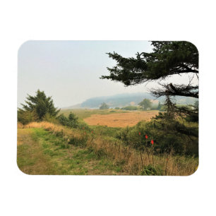 Riviervloed aan de Kaap Blanco, oregon kust Magneet