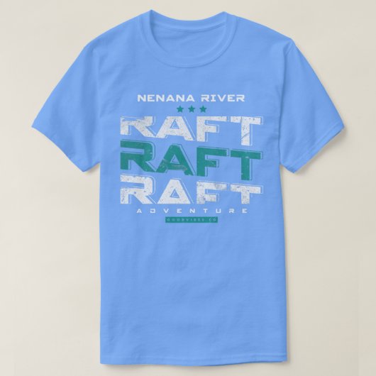 Riviervloed Nenana (1) T-shirt (Design voorkant)