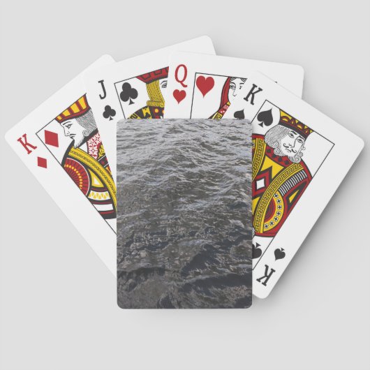 Rivierwater Pokerkaarten (Achterkant)