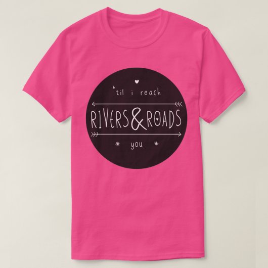 Rivierwegen T-shirt (Design voorkant)