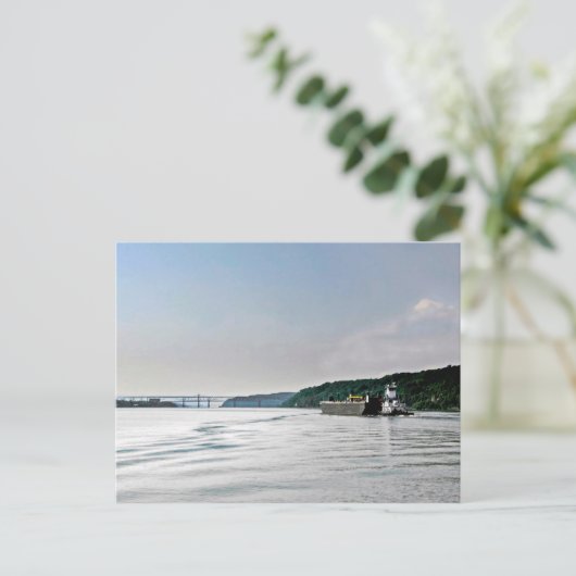 rivierwerk briefkaart (Staand voorkant)