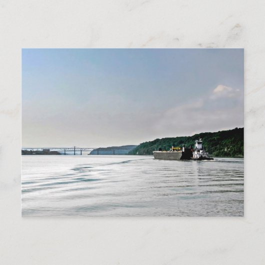 rivierwerk briefkaart (Voorkant)