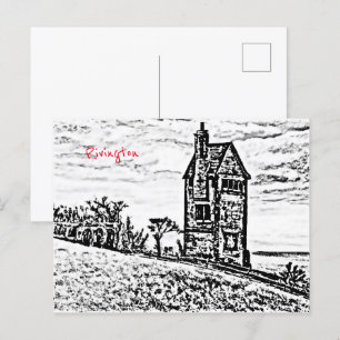 Rivington Pigeon Tower Leverhulmes Garden Horwich Briefkaart