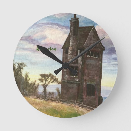 Rivington Pigeon Tower   Ronde Klok (Voorkant)