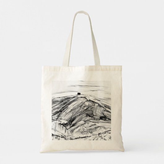 Rivington Pike Horwich Castle Tote Bag (Achterkant)