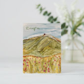 Rivington Pike Horwich-impressionist  Briefkaart (Staand voorkant)