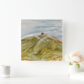 Rivington Pike Horwich-impressionist Vierkante Klok (Huis)