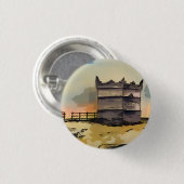 Rivington Pike Lookout Tower Ronde Button 3,2 Cm (Voorkant /achterkant)