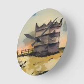 Rivington Pike Lookout Tower Ronde Klok (Hoek)