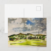 Rivington Winter Hill Landschap Briefkaart (Voorkant / Achterkant)