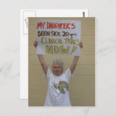 rivka clinical trials now postcard briefkaart (Voorkant / Achterkant)