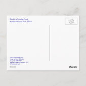 Rivulet van Jordan Pond Briefkaart (Achterkant)