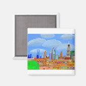 Riyadh (2) magneet (Voorkant / Achterkant)