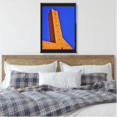 Riyadh Minaret Canvas Afdruk (Insitu (Slaapkamer))
