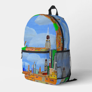 Riyadh, Saoedi-Arabië backpack Bedrukte Rugzak