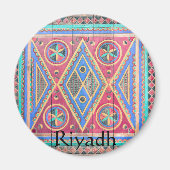 Riyadh Saoedi-Arabië Deurontwerp Magneet (Voorkant)