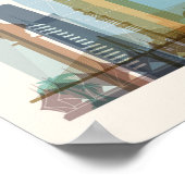 Riyadh, Saudi-Arabië | City Skyline Poster (Hoek)
