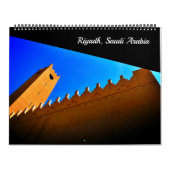 Riyadh, Saudi-Arabië Kalender (Hoes)
