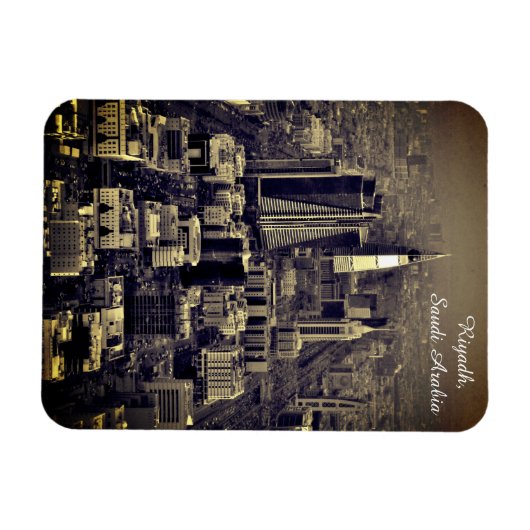 Riyadh, Saudi-Arabië Magneet (Horizontaal)