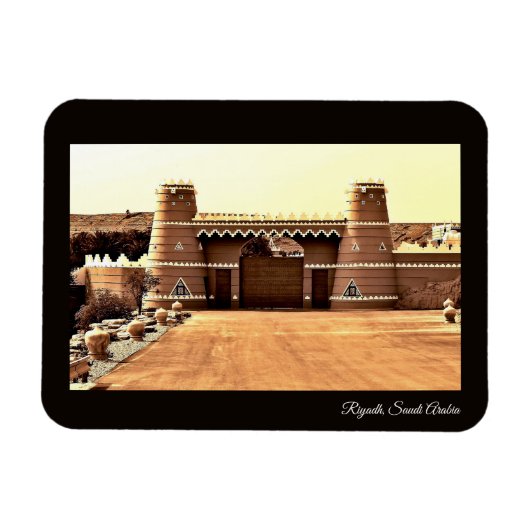 Riyadh, Saudi-Arabië Magneet (Horizontaal)