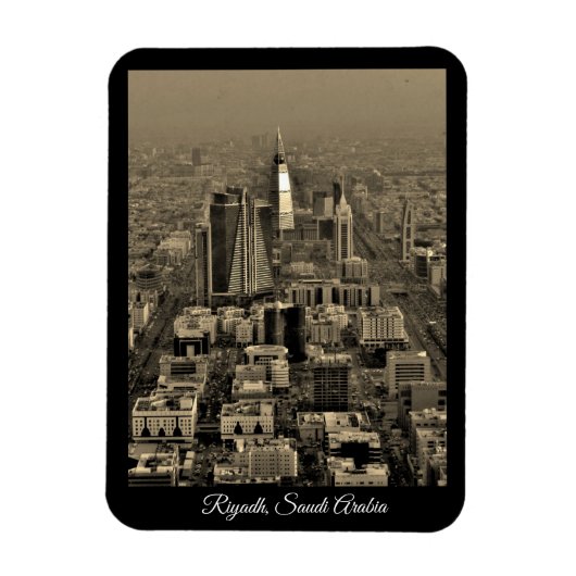 Riyadh, Saudi-Arabië Magneet (Verticaal)