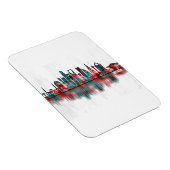 Riyadh Saudi-Arabië Skyline Magneet (Rechterzijde)