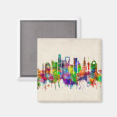 Riyadh Saudi-Arabië Skyline Magneet (Voorkant / Achterkant)