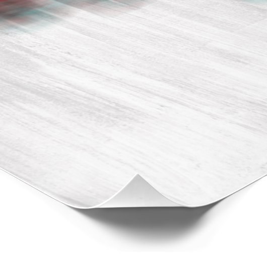 Riyadh Saudi-Arabië Skyline Perfect Poster (Hoek)